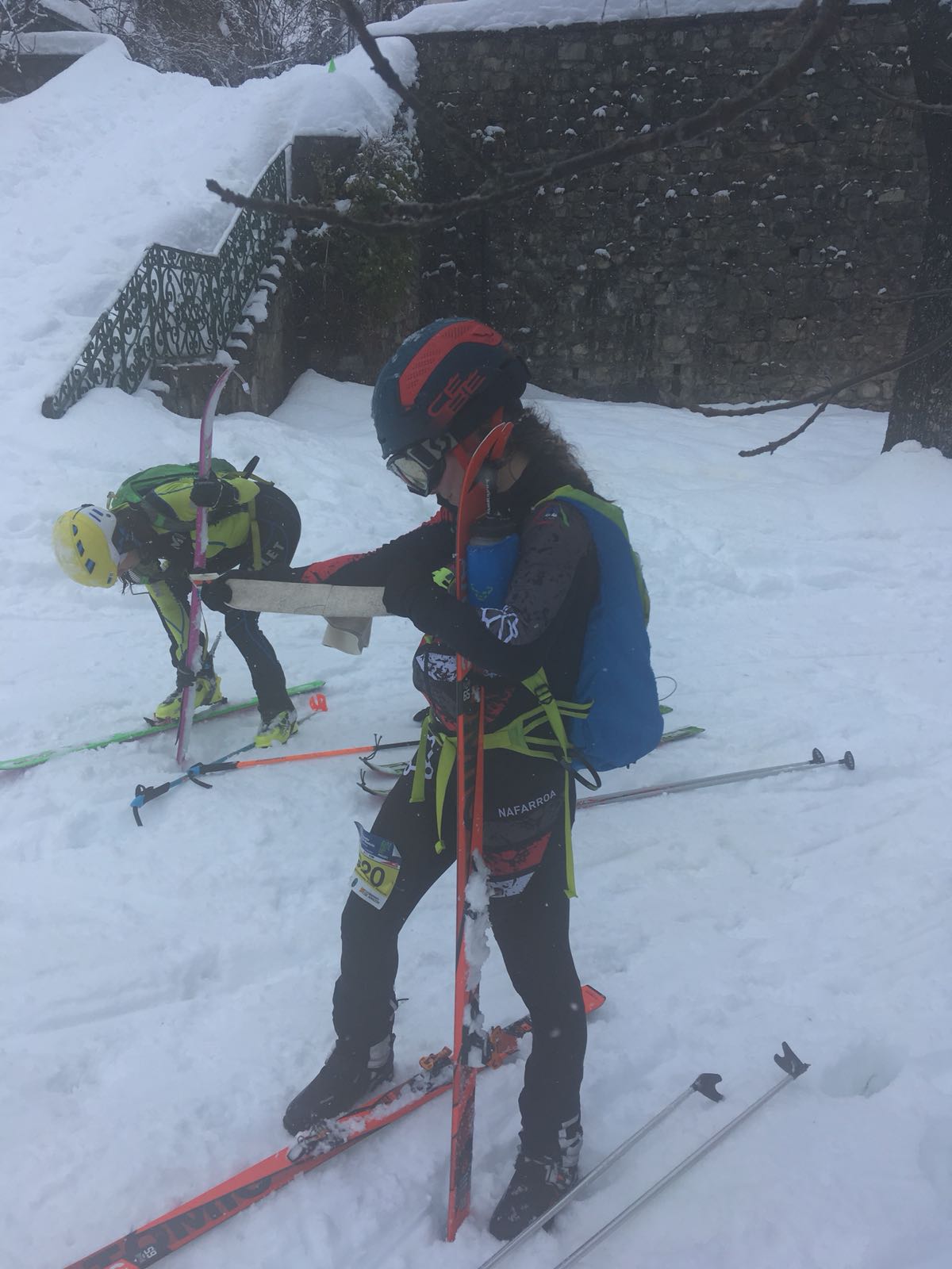 RITA JIM&Eacute;NEZ CAMPEONA DE LA COPA DE ESPA&Ntilde;A DE CRONOESCALADA DE ESQU&Iacute; DE MONTA&Ntilde;A